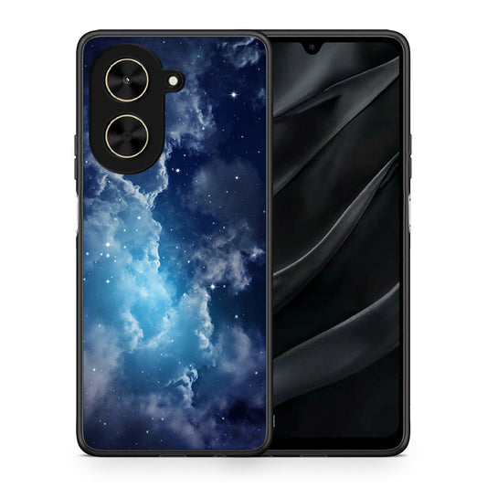 Θήκη Xiaomi Poco C71 Blue Sky Galaxy από τη Smartfits με σχέδιο στο πίσω μέρος και μαύρο περίβλημα | Xiaomi Poco C71 Blue Sky Galaxy case with colorful back and black bezels