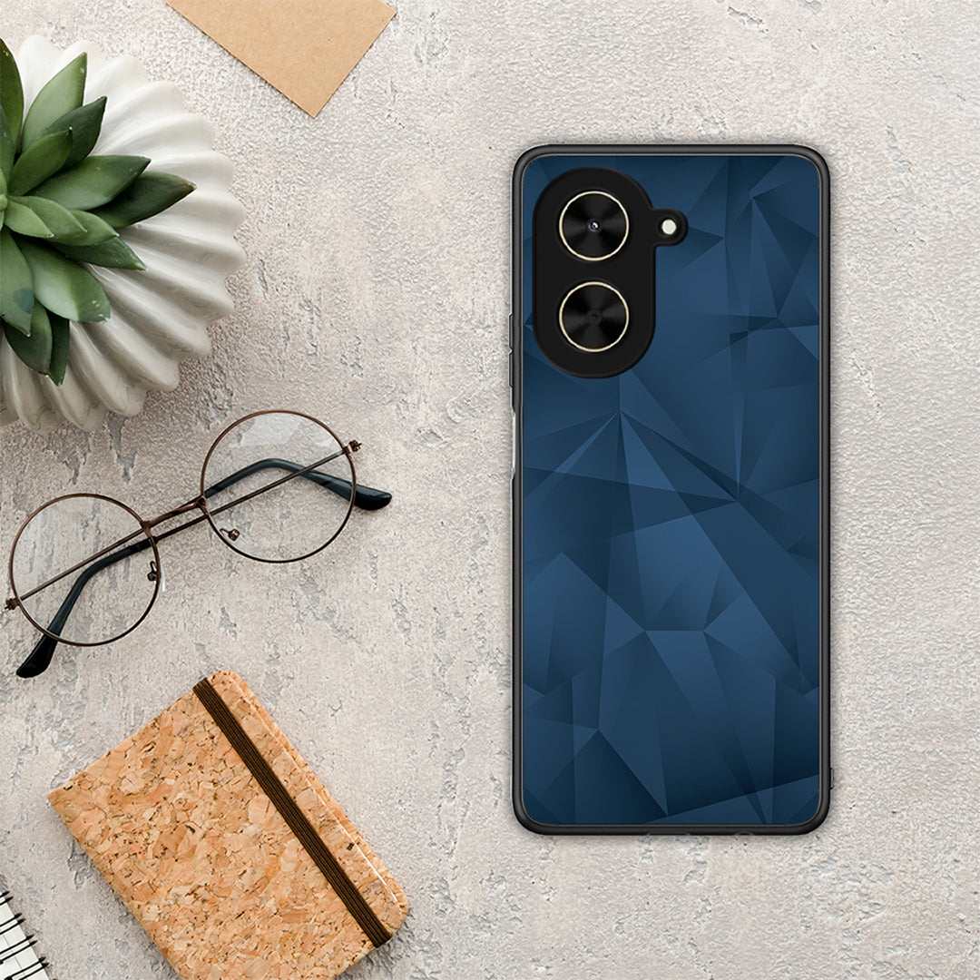 Geometric Blue Abstract - Xiaomi Poco C71 θήκη