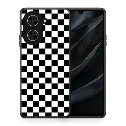 Θήκη Xiaomi Poco C71 Squares Geometric από τη Smartfits με σχέδιο στο πίσω μέρος και μαύρο περίβλημα | Xiaomi Poco C71 Squares Geometric case with colorful back and black bezels
