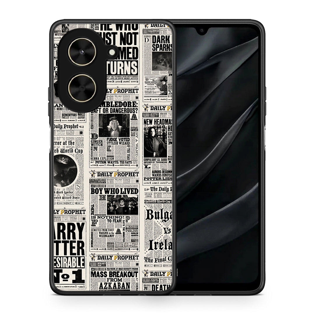 Θήκη Xiaomi Poco C71 Harry Paper από τη Smartfits με σχέδιο στο πίσω μέρος και μαύρο περίβλημα | Xiaomi Poco C71 Harry Paper case with colorful back and black bezels