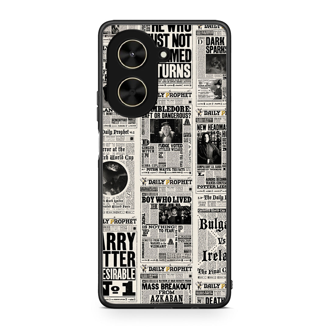 Xiaomi Poco C71 Harry Paper θήκη από τη Smartfits με σχέδιο στο πίσω μέρος και μαύρο περίβλημα | Smartphone case with colorful back and black bezels by Smartfits