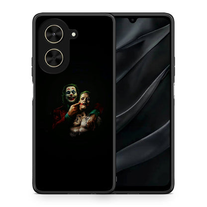 Θήκη Xiaomi Poco C71 Clown Hero από τη Smartfits με σχέδιο στο πίσω μέρος και μαύρο περίβλημα | Xiaomi Poco C71 Clown Hero case with colorful back and black bezels