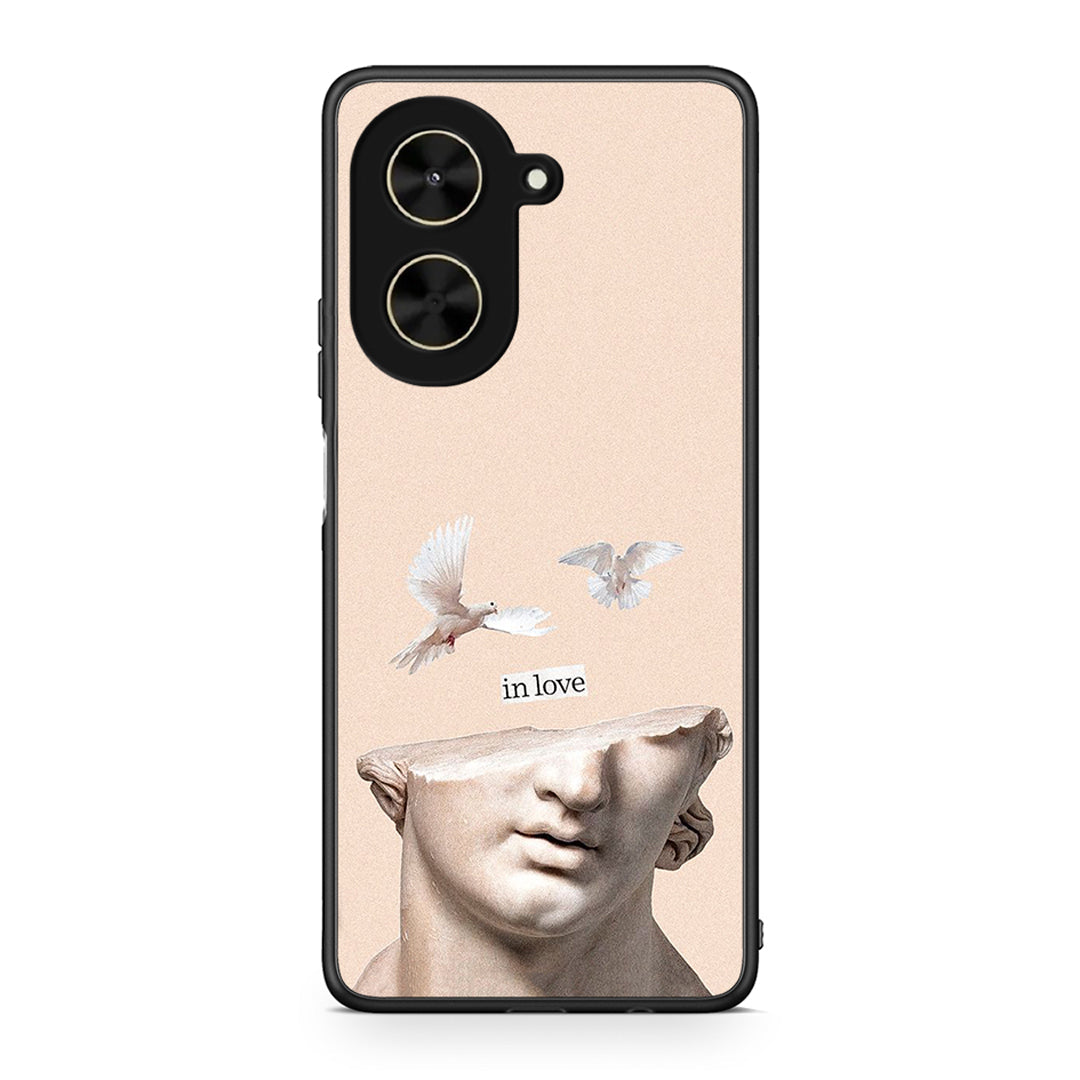 Xiaomi Poco C71 In Love θήκη από τη Smartfits με σχέδιο στο πίσω μέρος και μαύρο περίβλημα | Smartphone case with colorful back and black bezels by Smartfits