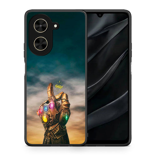 Θήκη Xiaomi Poco C71 Infinity Snap από τη Smartfits με σχέδιο στο πίσω μέρος και μαύρο περίβλημα | Xiaomi Poco C71 Infinity Snap case with colorful back and black bezels