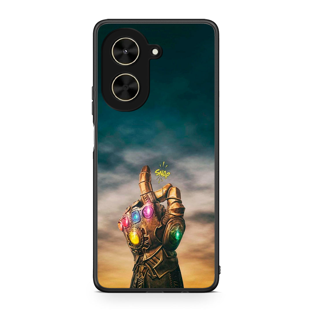 Xiaomi Poco C71 Infinity Snap θήκη από τη Smartfits με σχέδιο στο πίσω μέρος και μαύρο περίβλημα | Smartphone case with colorful back and black bezels by Smartfits