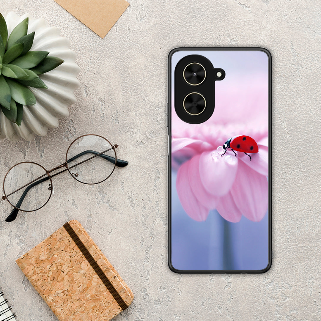 Ladybug Flower - Xiaomi Poco C71 θήκη
