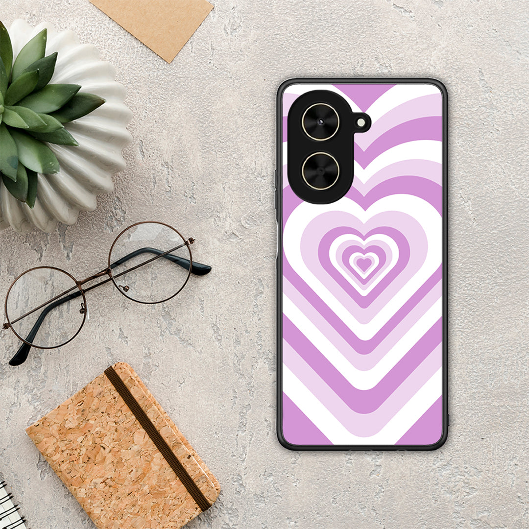 Lilac Hearts - Xiaomi Poco C71 θήκη