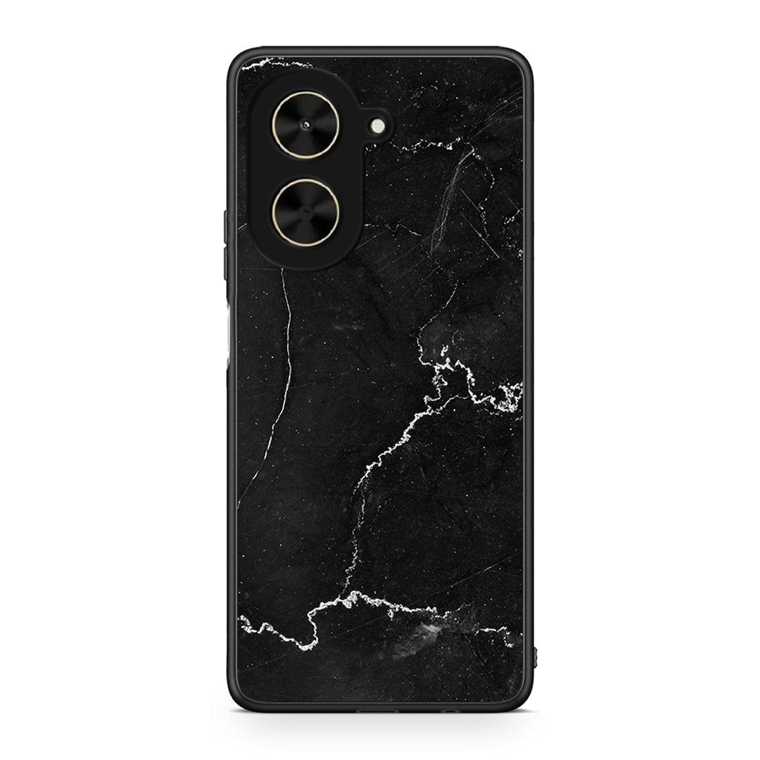 Xiaomi Poco C71 Marble Black θήκη από τη Smartfits με σχέδιο στο πίσω μέρος και μαύρο περίβλημα | Smartphone case with colorful back and black bezels by Smartfits