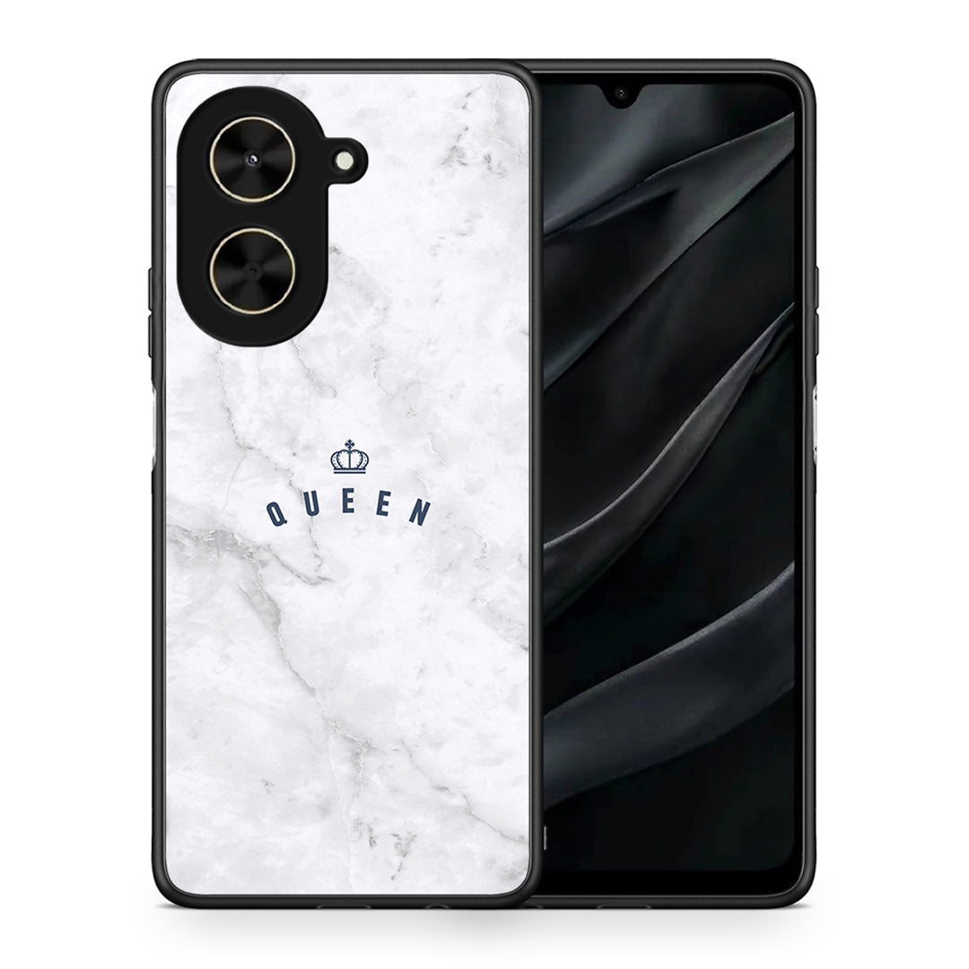 Θήκη Xiaomi Poco C71 Queen Marble από τη Smartfits με σχέδιο στο πίσω μέρος και μαύρο περίβλημα | Xiaomi Poco C71 Queen Marble case with colorful back and black bezels