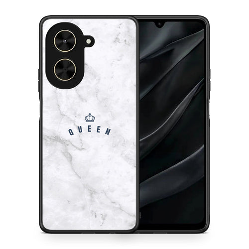 Θήκη Xiaomi Poco C71 Queen Marble από τη Smartfits με σχέδιο στο πίσω μέρος και μαύρο περίβλημα | Xiaomi Poco C71 Queen Marble case with colorful back and black bezels