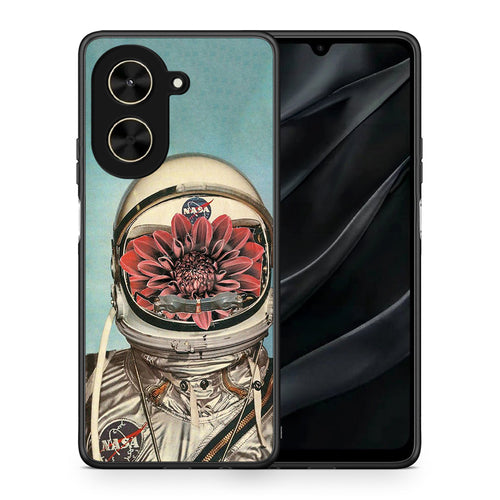 Θήκη Xiaomi Poco C71 Nasa Bloom από τη Smartfits με σχέδιο στο πίσω μέρος και μαύρο περίβλημα | Xiaomi Poco C71 Nasa Bloom case with colorful back and black bezels
