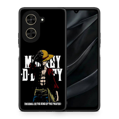 Θήκη Xiaomi Poco C71 Pirate King από τη Smartfits με σχέδιο στο πίσω μέρος και μαύρο περίβλημα | Xiaomi Poco C71 Pirate King case with colorful back and black bezels