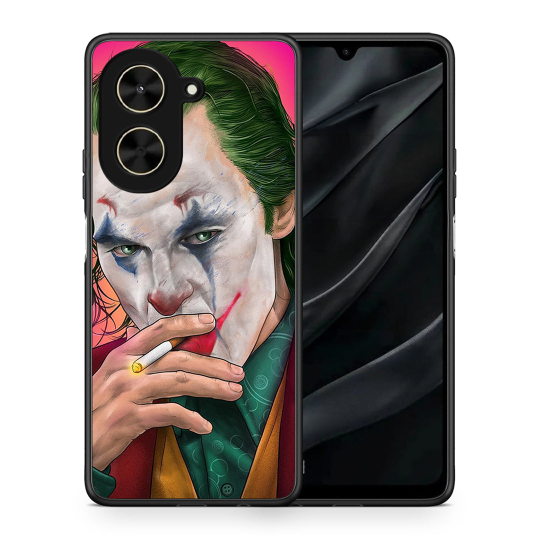 Θήκη Xiaomi Poco C71 JokesOnU PopArt από τη Smartfits με σχέδιο στο πίσω μέρος και μαύρο περίβλημα | Xiaomi Poco C71 JokesOnU PopArt case with colorful back and black bezels