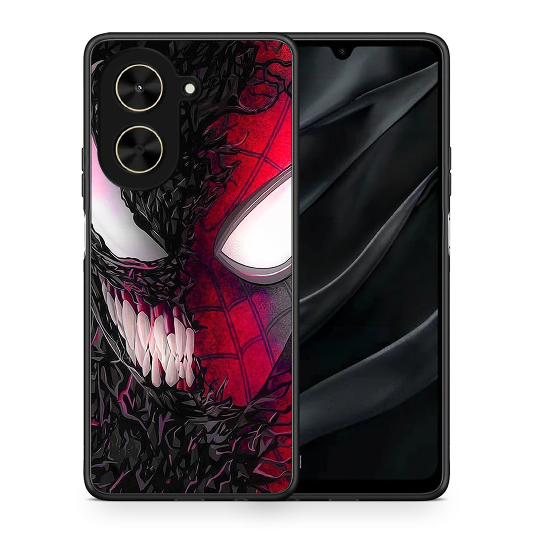 Θήκη Xiaomi Poco C71 SpiderVenom PopArt από τη Smartfits με σχέδιο στο πίσω μέρος και μαύρο περίβλημα | Xiaomi Poco C71 SpiderVenom PopArt case with colorful back and black bezels