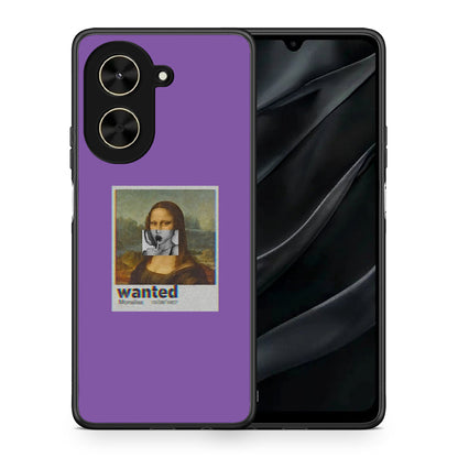 Θήκη Xiaomi Poco C71 Monalisa Popart από τη Smartfits με σχέδιο στο πίσω μέρος και μαύρο περίβλημα | Xiaomi Poco C71 Monalisa Popart case with colorful back and black bezels