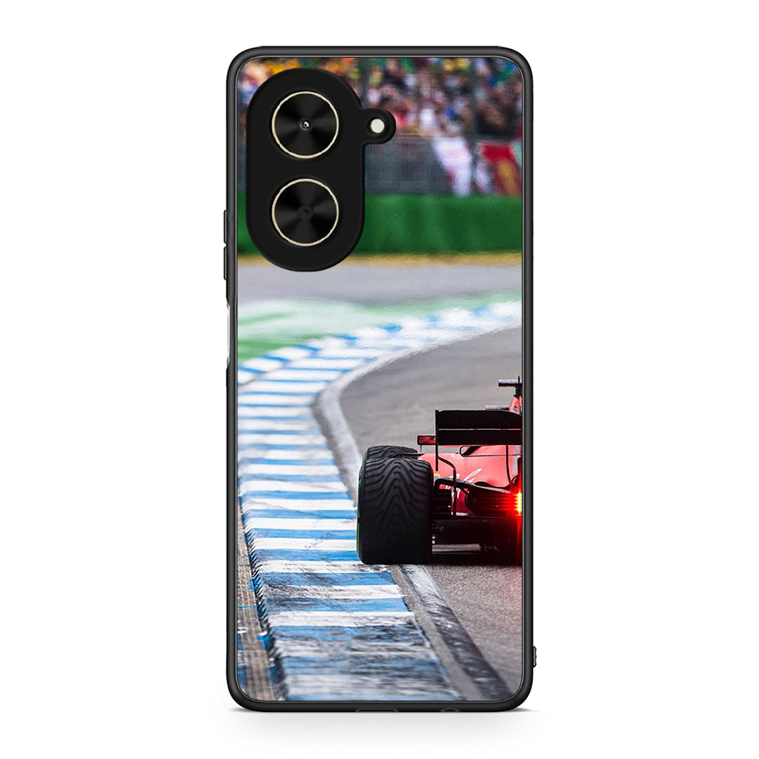 Xiaomi Poco C71 Racing Vibes θήκη από τη Smartfits με σχέδιο στο πίσω μέρος και μαύρο περίβλημα | Smartphone case with colorful back and black bezels by Smartfits