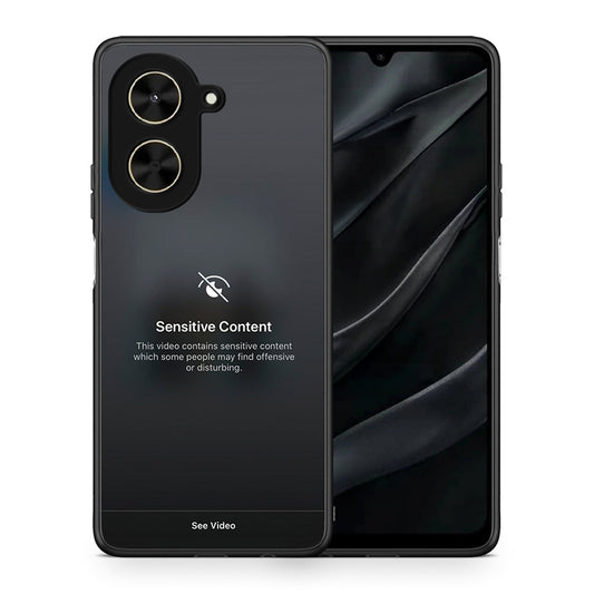 Θήκη Xiaomi Poco C71 Sensitive Content από τη Smartfits με σχέδιο στο πίσω μέρος και μαύρο περίβλημα | Xiaomi Poco C71 Sensitive Content case with colorful back and black bezels