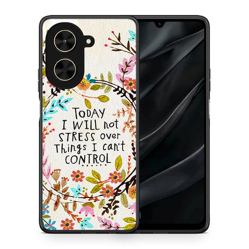 Θήκη Xiaomi Poco C71 Stress Over από τη Smartfits με σχέδιο στο πίσω μέρος και μαύρο περίβλημα | Xiaomi Poco C71 Stress Over case with colorful back and black bezels