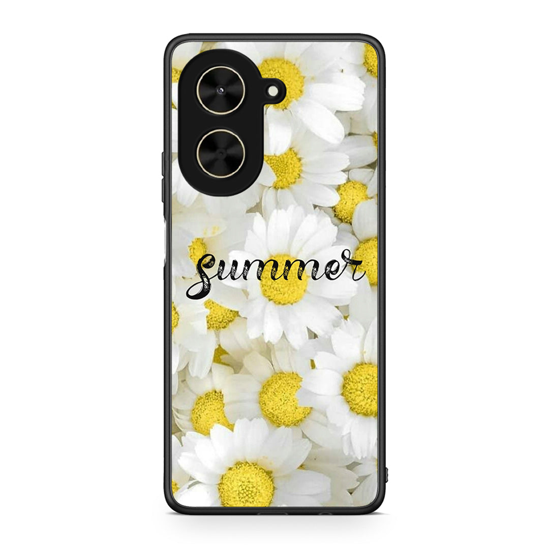 Xiaomi Poco C71 Summer Daisies Θήκη από τη Smartfits με σχέδιο στο πίσω μέρος και μαύρο περίβλημα | Smartphone case with colorful back and black bezels by Smartfits