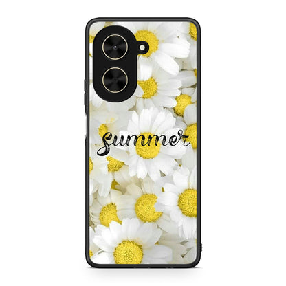 Xiaomi Poco C71 Summer Daisies Θήκη από τη Smartfits με σχέδιο στο πίσω μέρος και μαύρο περίβλημα | Smartphone case with colorful back and black bezels by Smartfits