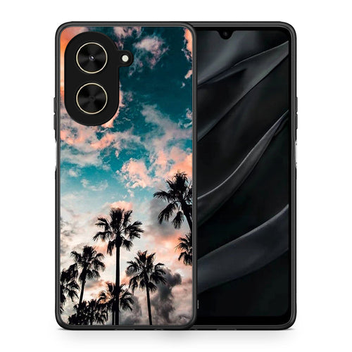 Θήκη Xiaomi Poco C71 Sky Summer από τη Smartfits με σχέδιο στο πίσω μέρος και μαύρο περίβλημα | Xiaomi Poco C71 Sky Summer case with colorful back and black bezels