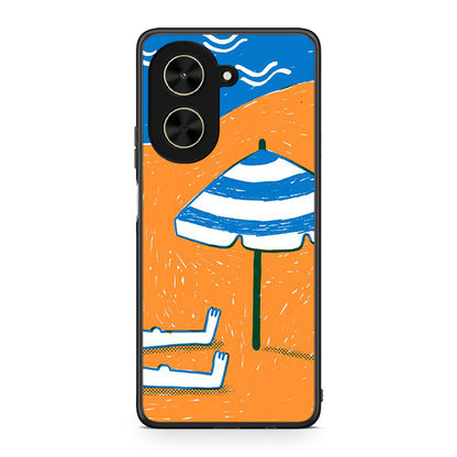 Xiaomi Poco C71 Summering Θήκη από τη Smartfits με σχέδιο στο πίσω μέρος και μαύρο περίβλημα | Smartphone case with colorful back and black bezels by Smartfits