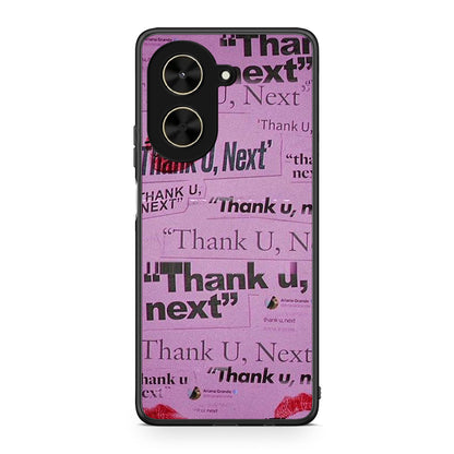 Xiaomi Poco C71 Thank You Next Θήκη Αγίου Βαλεντίνου από τη Smartfits με σχέδιο στο πίσω μέρος και μαύρο περίβλημα | Smartphone case with colorful back and black bezels by Smartfits