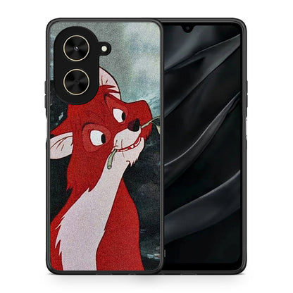 Θήκη Xiaomi Poco C71 Tod And Vixey Love 1 από τη Smartfits με σχέδιο στο πίσω μέρος και μαύρο περίβλημα | Xiaomi Poco C71 Tod And Vixey Love 1 case with colorful back and black bezels