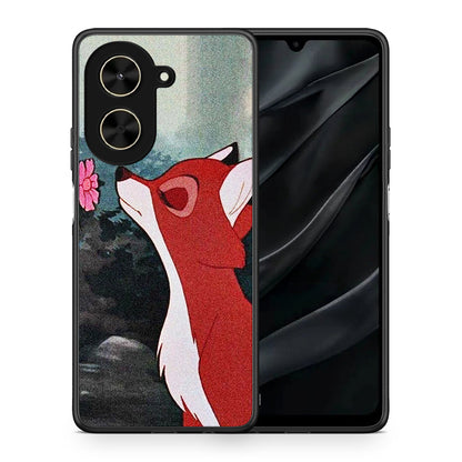 Θήκη Xiaomi Poco C71 Tod And Vixey Love 2 από τη Smartfits με σχέδιο στο πίσω μέρος και μαύρο περίβλημα | Xiaomi Poco C71 Tod And Vixey Love 2 case with colorful back and black bezels