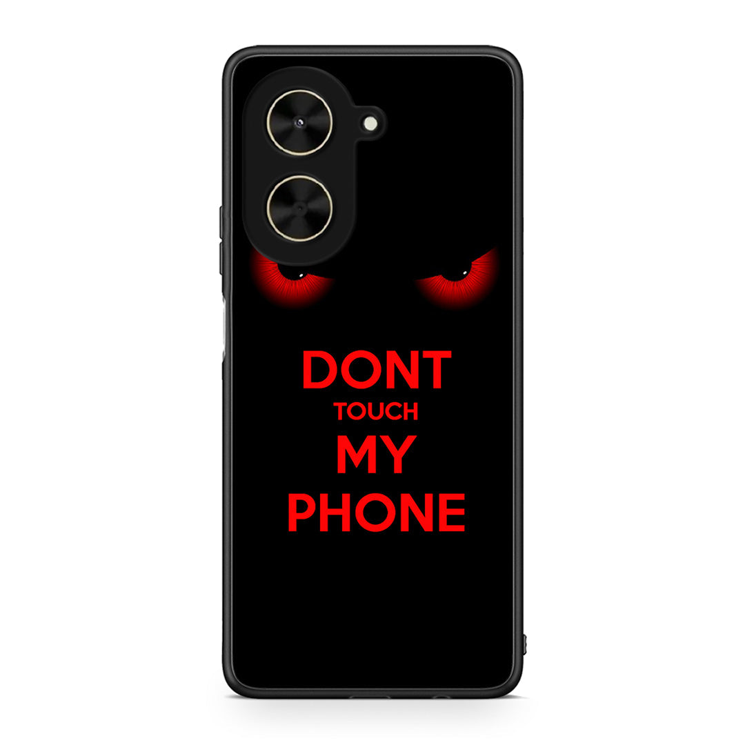 Xiaomi Poco C71 Touch My Phone Θήκη από τη Smartfits με σχέδιο στο πίσω μέρος και μαύρο περίβλημα | Smartphone case with colorful back and black bezels by Smartfits