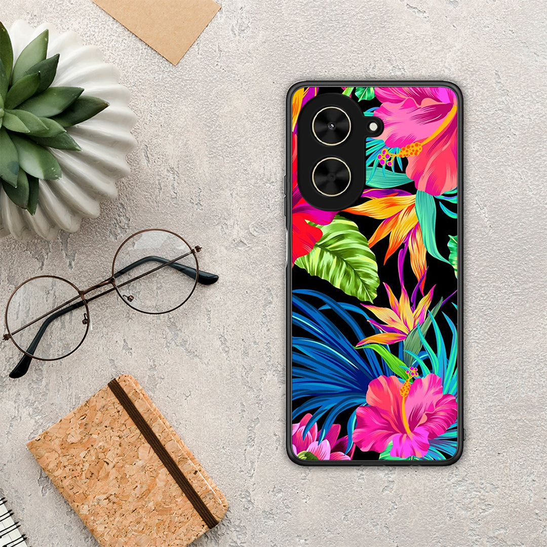 Tropical Flowers - Xiaomi Poco C71 θήκη