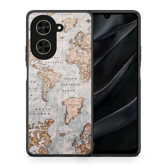 World Map - Xiaomi Poco C71 θήκη
