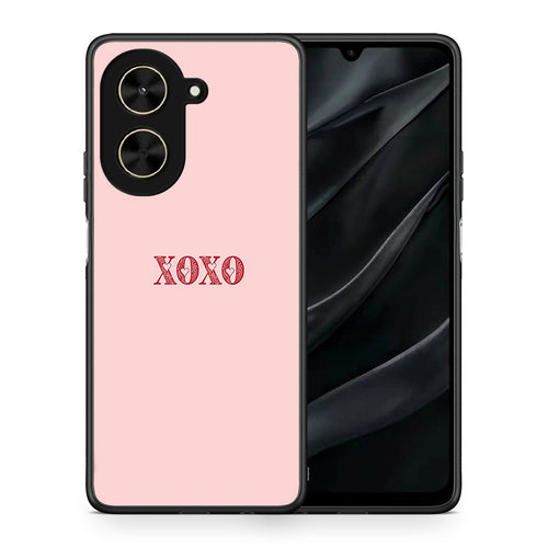 Θήκη Xiaomi Poco C71 XOXO Love από τη Smartfits με σχέδιο στο πίσω μέρος και μαύρο περίβλημα | Xiaomi Poco C71 XOXO Love case with colorful back and black bezels