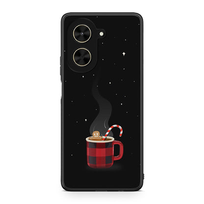Xiaomi Poco C71 Xmas Bathing θήκη από τη Smartfits με σχέδιο στο πίσω μέρος και μαύρο περίβλημα | Smartphone case with colorful back and black bezels by Smartfits