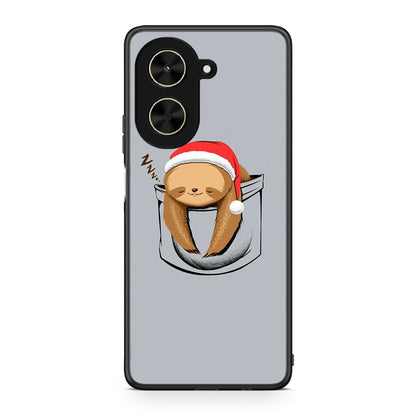 Xiaomi Poco C71 Xmas Zzzz θήκη από τη Smartfits με σχέδιο στο πίσω μέρος και μαύρο περίβλημα | Smartphone case with colorful back and black bezels by Smartfits