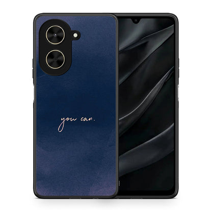 Θήκη Xiaomi Poco C71 You Can από τη Smartfits με σχέδιο στο πίσω μέρος και μαύρο περίβλημα | Xiaomi Poco C71 You Can case with colorful back and black bezels
