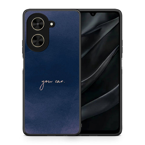Θήκη Xiaomi Poco C71 You Can από τη Smartfits με σχέδιο στο πίσω μέρος και μαύρο περίβλημα | Xiaomi Poco C71 You Can case with colorful back and black bezels