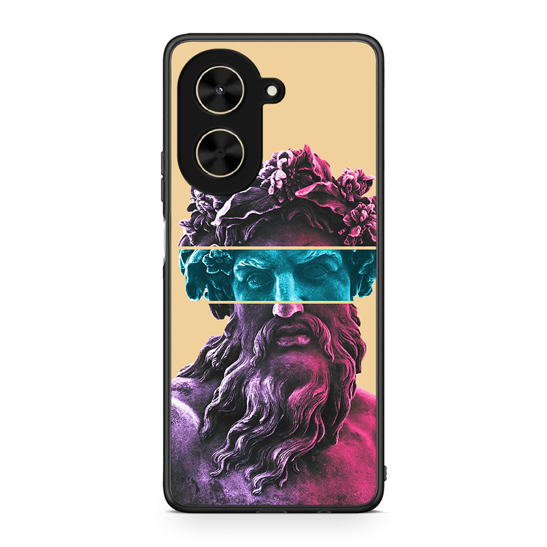 Xiaomi Poco C71 Zeus Art Θήκη Αγίου Βαλεντίνου από τη Smartfits με σχέδιο στο πίσω μέρος και μαύρο περίβλημα | Smartphone case with colorful back and black bezels by Smartfits