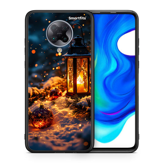 Θήκη Xiaomi Poco F2 Pro Christmas Ornaments από τη Smartfits με σχέδιο στο πίσω μέρος και μαύρο περίβλημα | Xiaomi Poco F2 Pro Christmas Ornaments case with colorful back and black bezels