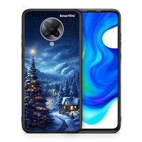 Thumbnail for Θήκη Xiaomi Poco F2 Pro Christmas Scenery από τη Smartfits με σχέδιο στο πίσω μέρος και μαύρο περίβλημα | Xiaomi Poco F2 Pro Christmas Scenery case with colorful back and black bezels