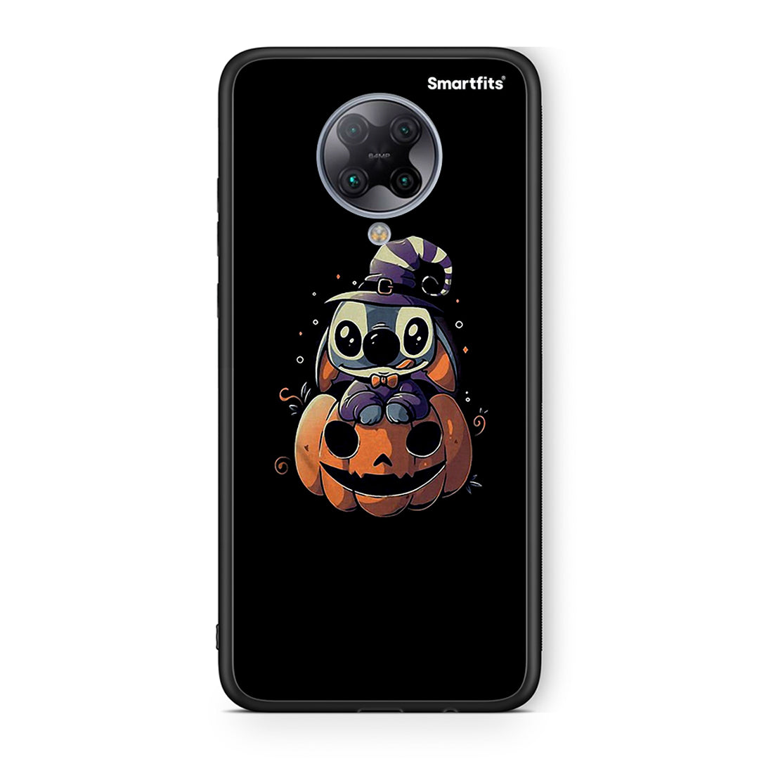 Xiaomi Poco F2 Pro Halloween Stitch θήκη από τη Smartfits με σχέδιο στο πίσω μέρος και μαύρο περίβλημα | Smartphone case with colorful back and black bezels by Smartfits