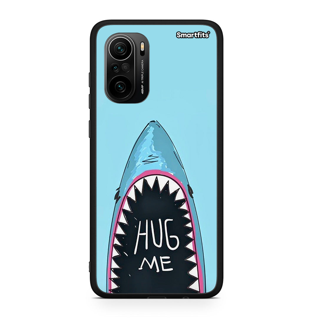 Xiaomi Poco F3 Hug Me θήκη από τη Smartfits με σχέδιο στο πίσω μέρος και μαύρο περίβλημα | Smartphone case with colorful back and black bezels by Smartfits