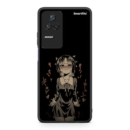 Xiaomi Poco F4 / Redmi K40S Anime Girl θήκη από τη Smartfits με σχέδιο στο πίσω μέρος και μαύρο περίβλημα | Smartphone case with colorful back and black bezels by Smartfits