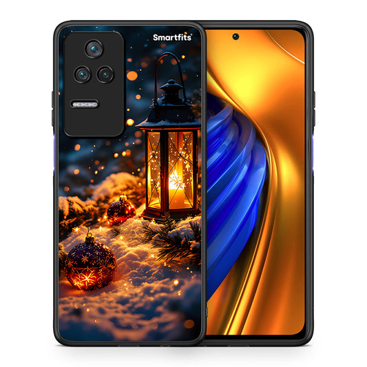 Θήκη Xiaomi Poco F4 / Redmi K40S Christmas Ornaments από τη Smartfits με σχέδιο στο πίσω μέρος και μαύρο περίβλημα | Xiaomi Poco F4 / Redmi K40S Christmas Ornaments case with colorful back and black bezels