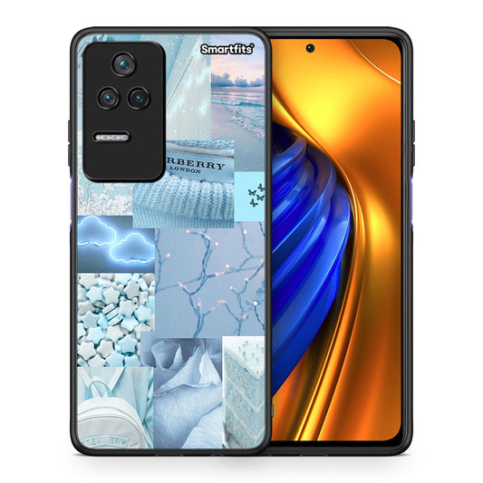 Θήκη Xiaomi Poco F4 / Redmi K40S Ciel Aesthetic Collage από τη Smartfits με σχέδιο στο πίσω μέρος και μαύρο περίβλημα | Xiaomi Poco F4 / Redmi K40S Ciel Aesthetic Collage case with colorful back and black bezels