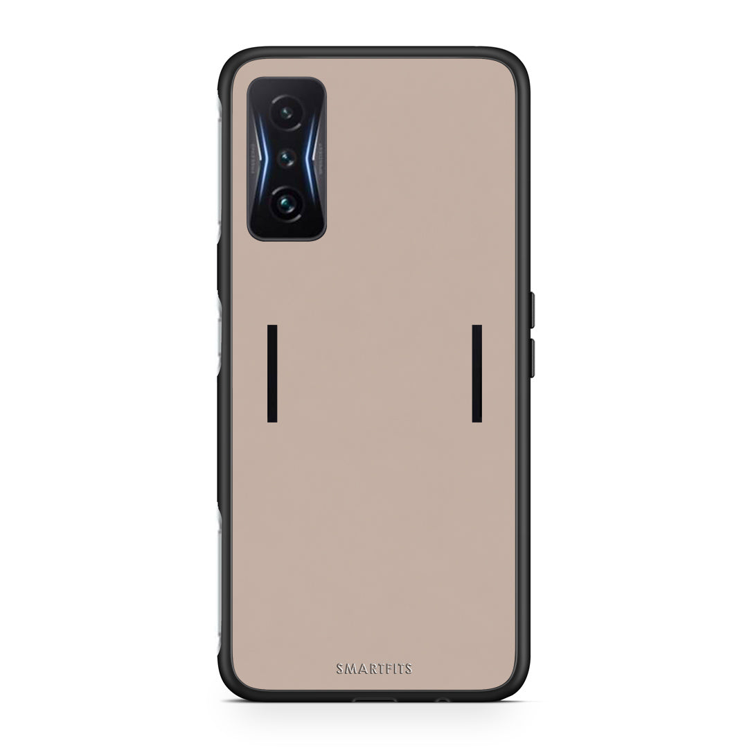 Θήκη Xiaomi Poco F4 GT Blush Beige από τη Smartfits με σχέδιο στο πίσω μέρος και μαύρο περίβλημα | Xiaomi Poco F4 GT Blush Beige case with colorful back and black bezels