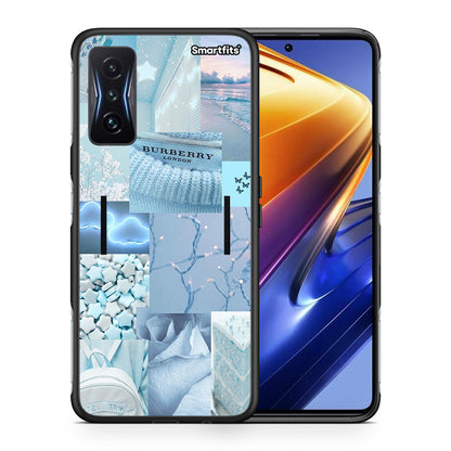 Θήκη Xiaomi Poco F4 GT Ciel Aesthetic Collage από τη Smartfits με σχέδιο στο πίσω μέρος και μαύρο περίβλημα | Xiaomi Poco F4 GT Ciel Aesthetic Collage case with colorful back and black bezels