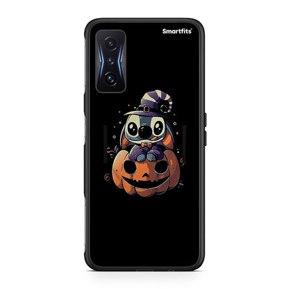 Xiaomi Poco F4 GT Halloween Stitch θήκη από τη Smartfits με σχέδιο στο πίσω μέρος και μαύρο περίβλημα | Smartphone case with colorful back and black bezels by Smartfits