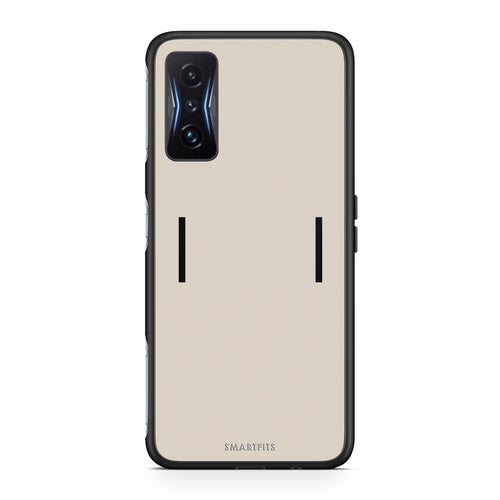 Θήκη Xiaomi Poco F4 GT Ivory Beige από τη Smartfits με σχέδιο στο πίσω μέρος και μαύρο περίβλημα | Xiaomi Poco F4 GT Ivory Beige case with colorful back and black bezels