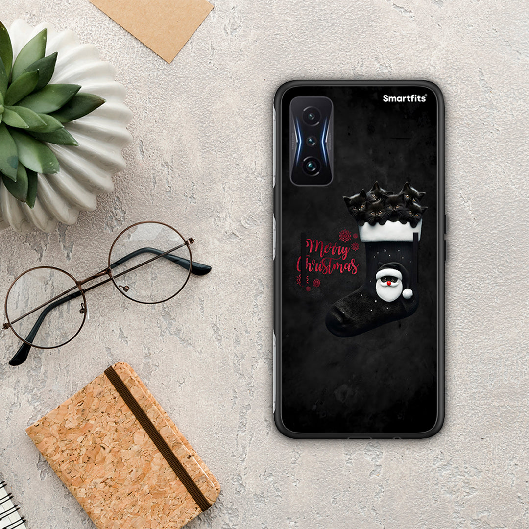 Merry Cat Christmas - Xiaomi Poco F4 GT θήκη